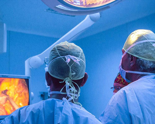 Cirujanos malagueños perfeccionan técnicas de laparoscopia para operaciones de obesidad mórbida y colo-rectal